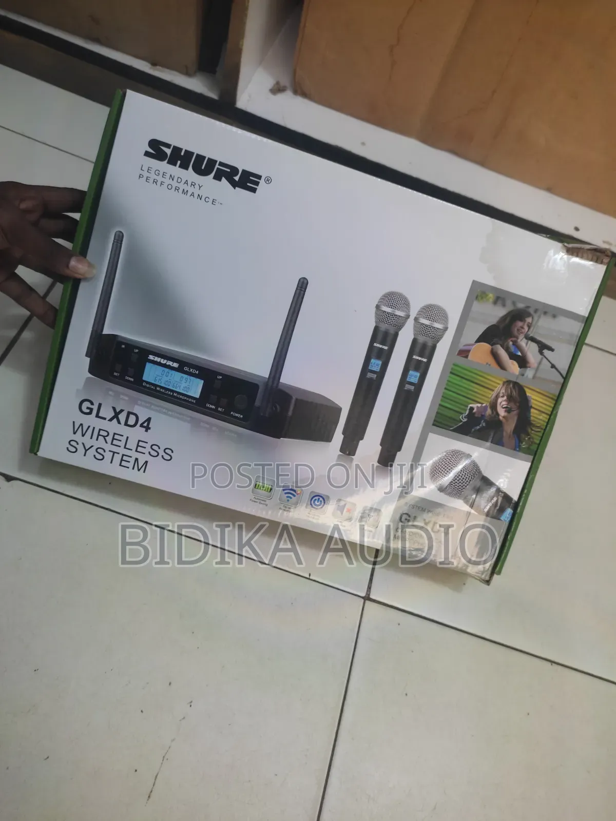 Shure Glxd4 Dual-Channel Wireless Microphone System