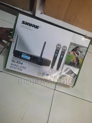 Shure Glxd4 Dual-Channel Wireless Microphone System