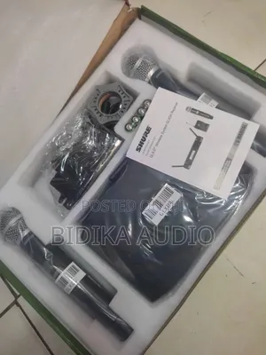 Shure Glxd4 Dual-Channel Wireless Microphone System