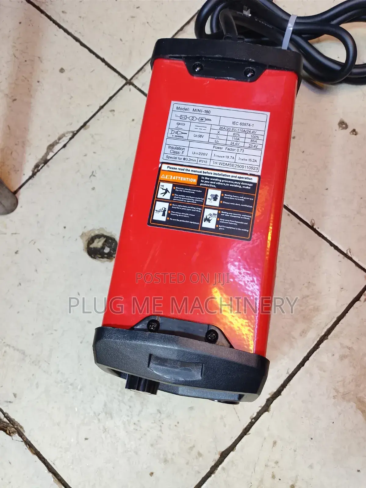 Good Quality Mini-Welding Machine 180amps /Available Welding Machine