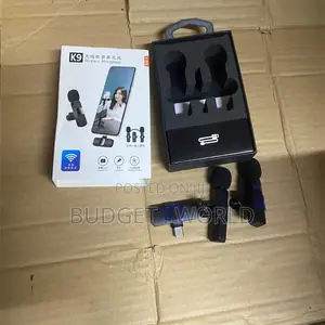 Wirecast Wireless Dual Lapel Mic With Smart Noise Cancellation