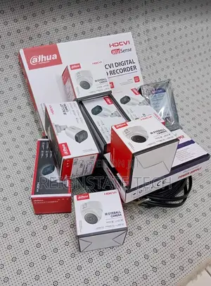 8 Channels Dahua Camera Package Kit With 8 Camera Infrared Dark Vision
