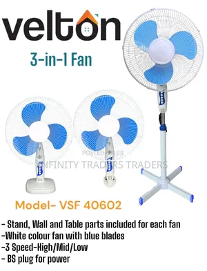 Velton VSF 40602 3-in-1 Fan