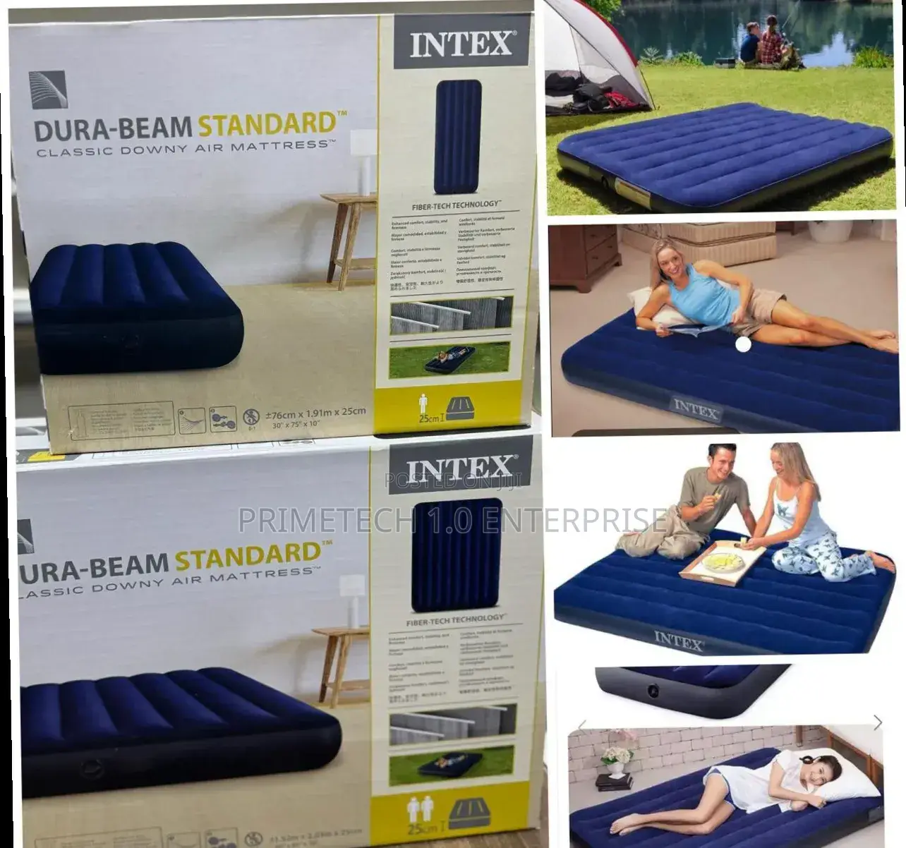 Inflatable Mattress With Free Pump 6*6
