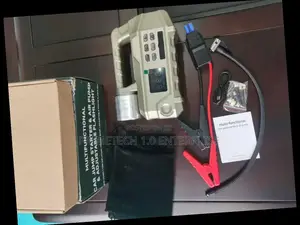 High Power Digital Jump Starter With Digital Air Compressor