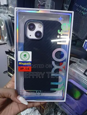 Luxolife Carbon Fiber Textured Case for the iPhone 15