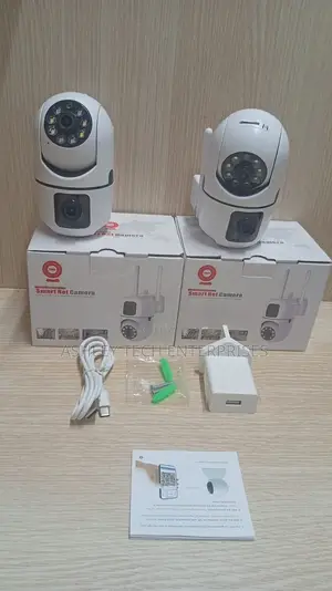 Wall Mounted Dual Lens Security Camera