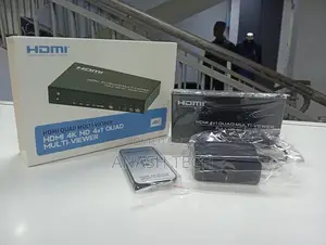 4 Port Hdmi Switch Split Screen Multi-Viewer With Remote