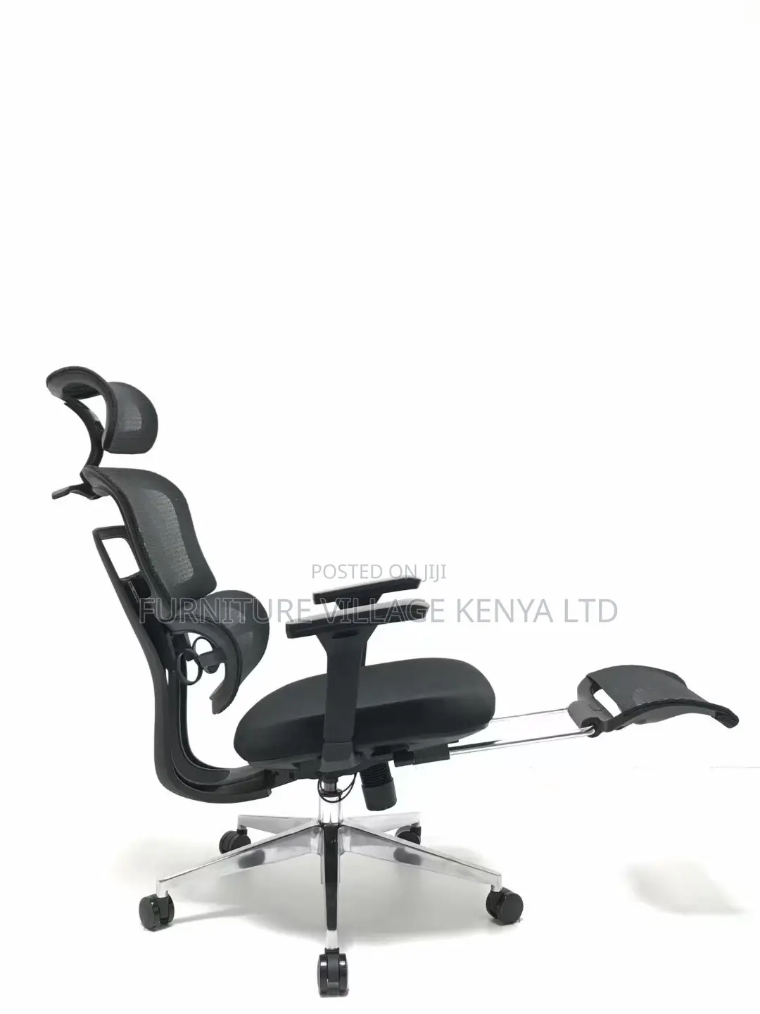 Orthopedic High Back Mesh Study Chair With Footrest