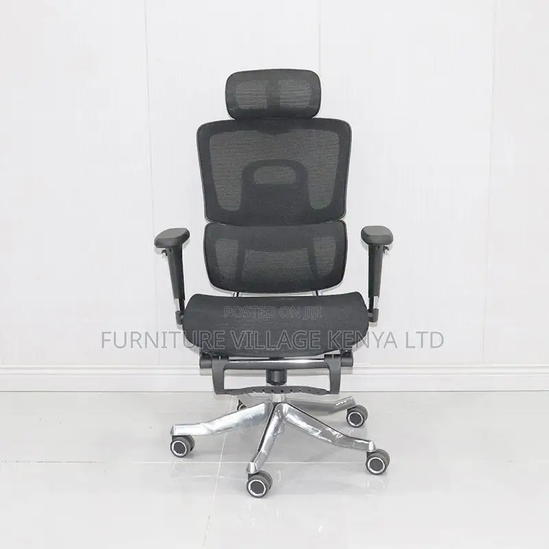 Orthopedic High Back Mesh Study Chair With Footrest