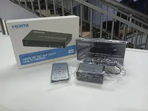 Hdmi Quad Multi-Viewer Box 4 Input 1 Output Switch