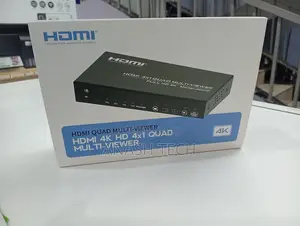 Hdmi Quad Display Switcher 4×1 – Professional Multi-Screen Solution
