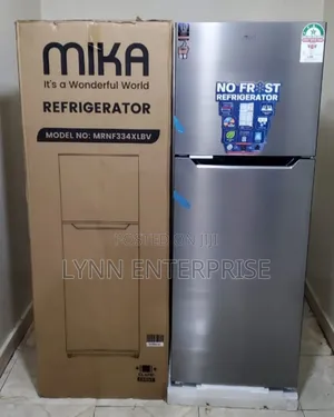 Mika 334 Litres No Frost Double Door Refrigerator