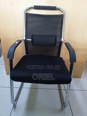 Office Chair ; Chrome Frame Office Visitor Seat