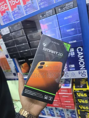 New Infinix Smart 20 64 GB Black