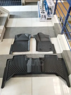 3d Toyota Hilux Revo Floor Mats Waterproof Tpe Heavy Duty Mats