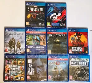 Ps4 , Gta 5 ,Spiderman , Ps4 Games Available