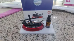 Generic Solar Power Helicopter Car Air Freshener Perfume Diffuser