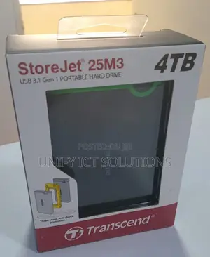 Transcend External HDD 4tb - Iron Grey