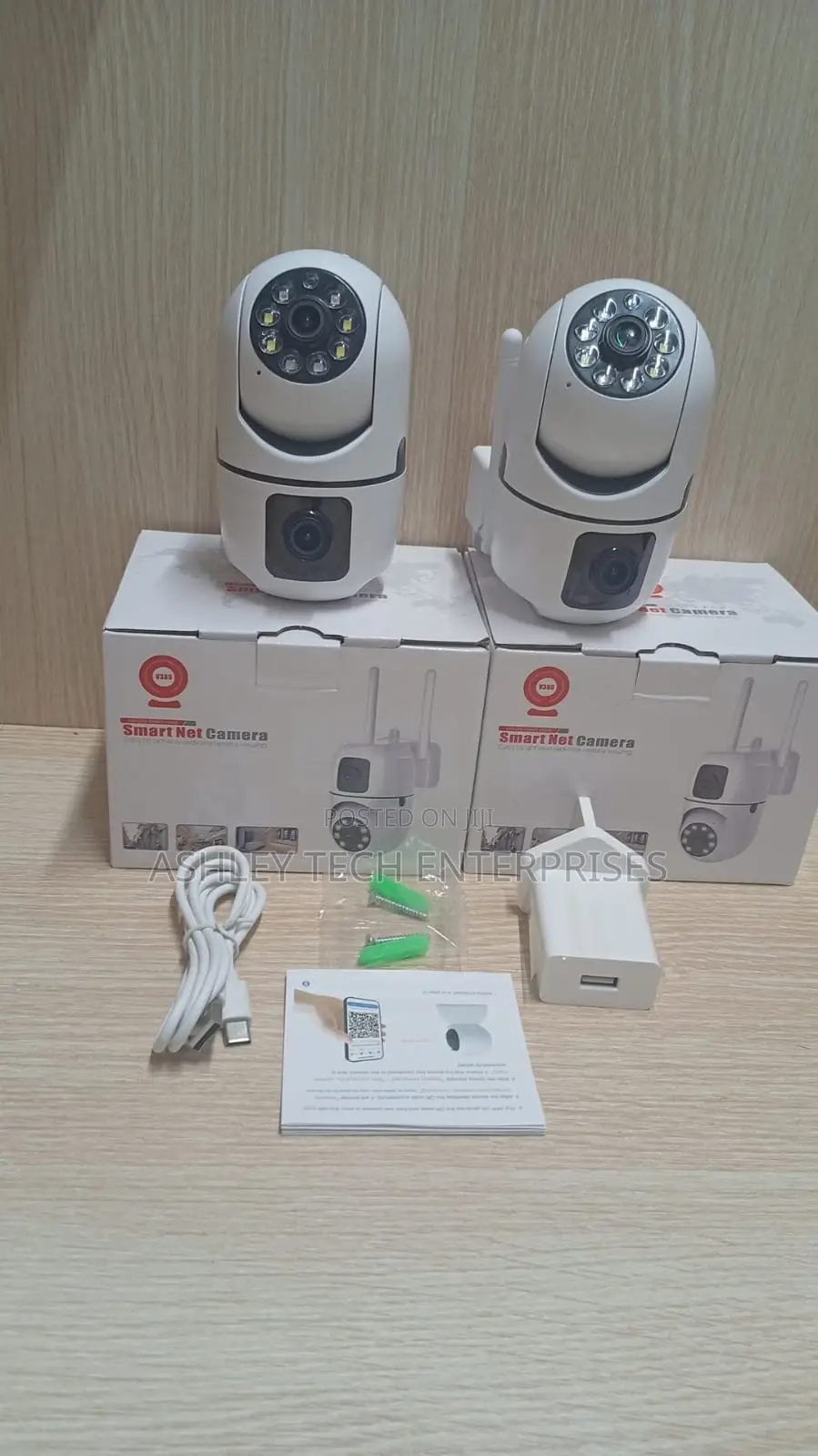 Wireless Smart Surveillance Camera – Dual Lens