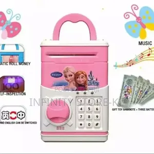 Electronic Cartoon-Themed Piggy Bank