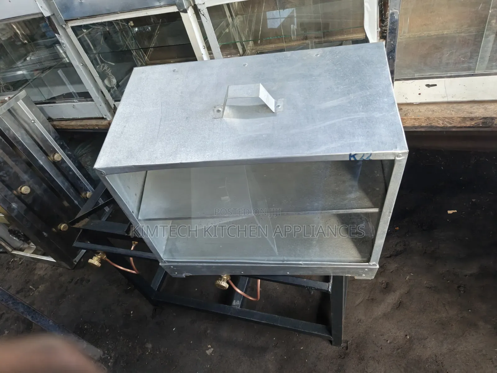 Charcoal Display Warmer
