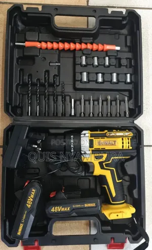 Cordless Dewalt Drill/ Rechargeable Drill Kit Machine