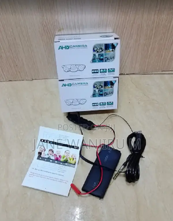 Wireless Hidden Pinhole CCTV Camera