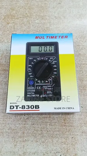 D830 Palm Size Digital Multimeter With Probe Wires