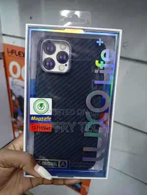 Brand Phone Case With a Carbon Fiber Designed for iPhone 12 Pro Max