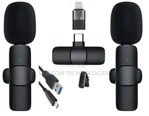Wireless Microphone for Livestreaming and Online Recording