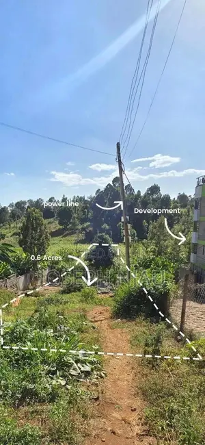 0.6 Acre Land in Mucatha Along Ruaka Banana Road