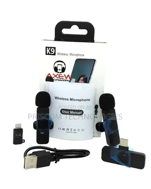 Wireless Microphone for Live Stream Show, Interview, Vlog Videos