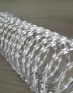450mm Galvanized Razor Wire - Concertina Security