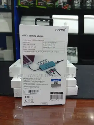 Onten Uc962 10 in 1 Usb-C / Type-C Multi-Function Hub Docking Station