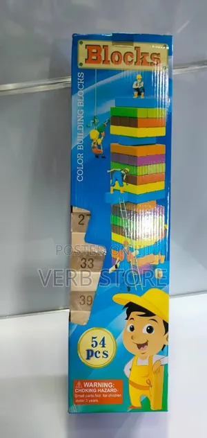 Jenga Block Coloured/Normal