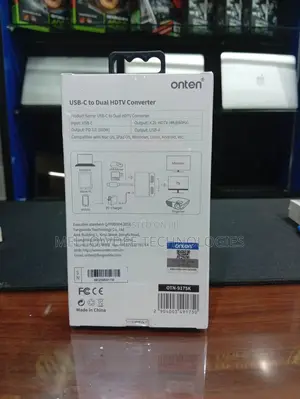 Usb Type C to 2 Dual Hdmi-Compatible