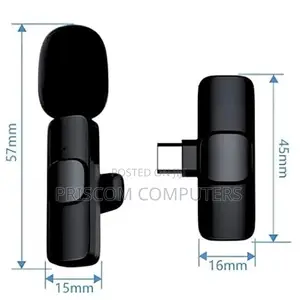 Wireless Microphone for Content Creators, Vloggers, and Streamers