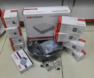 Hikvision Turo Hd CCTV Surveilance Cameras 8cctv Complete Kit
