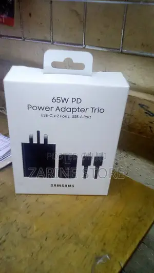 Mobile Phone Charger 65w Power Adapter With C-C Cable Fast Charging