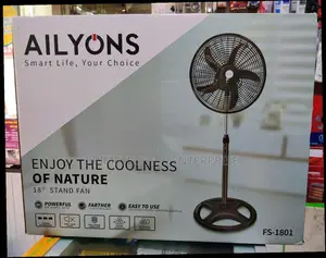 18 Inchs Standing Fan -Black