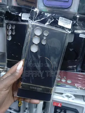 GKK Branded Phone Case Packaged in Clear Plastic Wrapping.