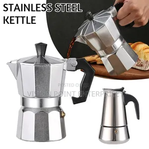 Moka Coffe Stainless Kettle