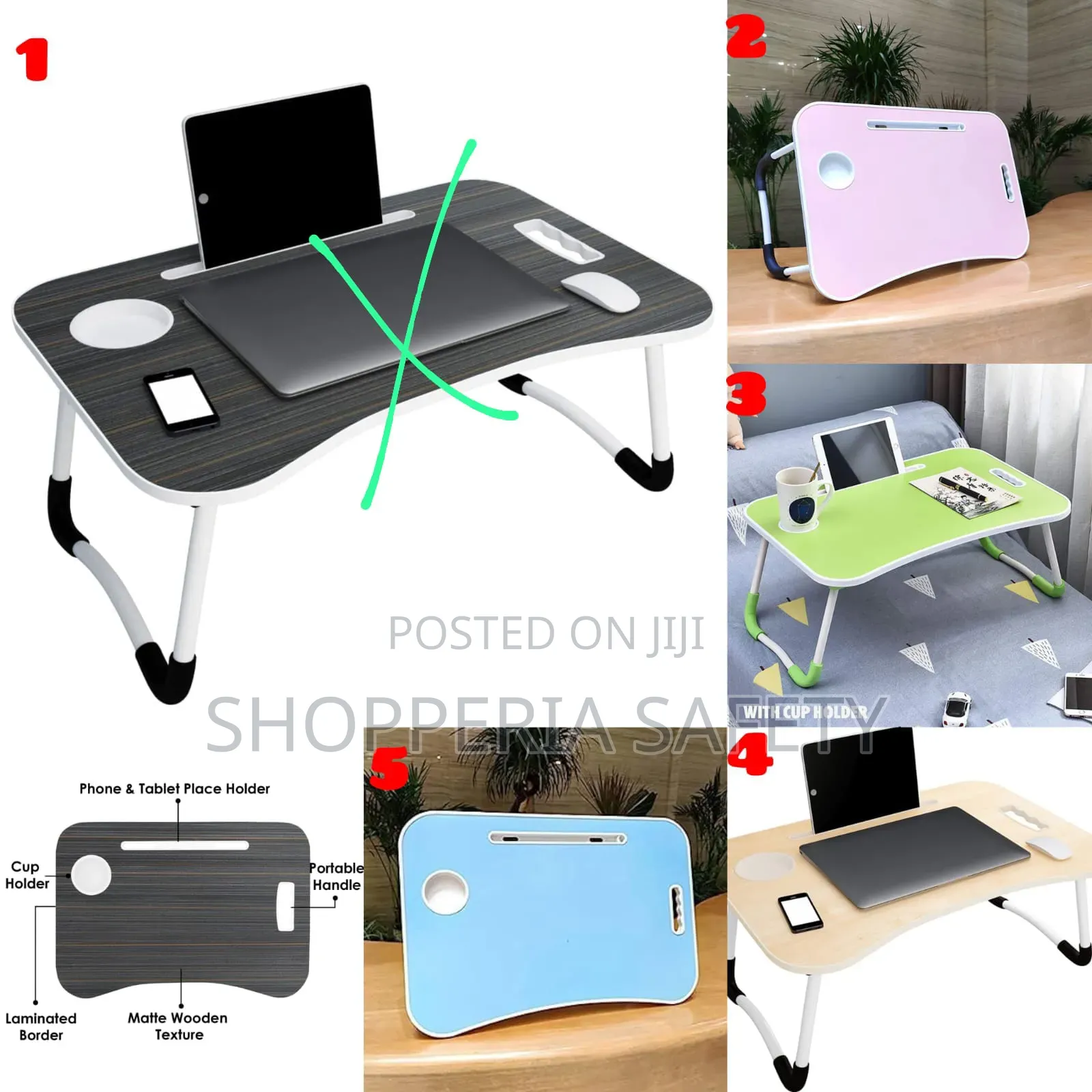Foldable Bed Table
