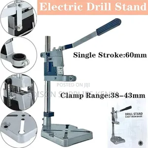 Drill Stand Drill Holder Clamp Portable Adjustable Electric Drills
