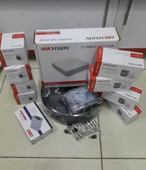 8 Channel Hikvision Complete Camera Kit With Infrared Night Vision