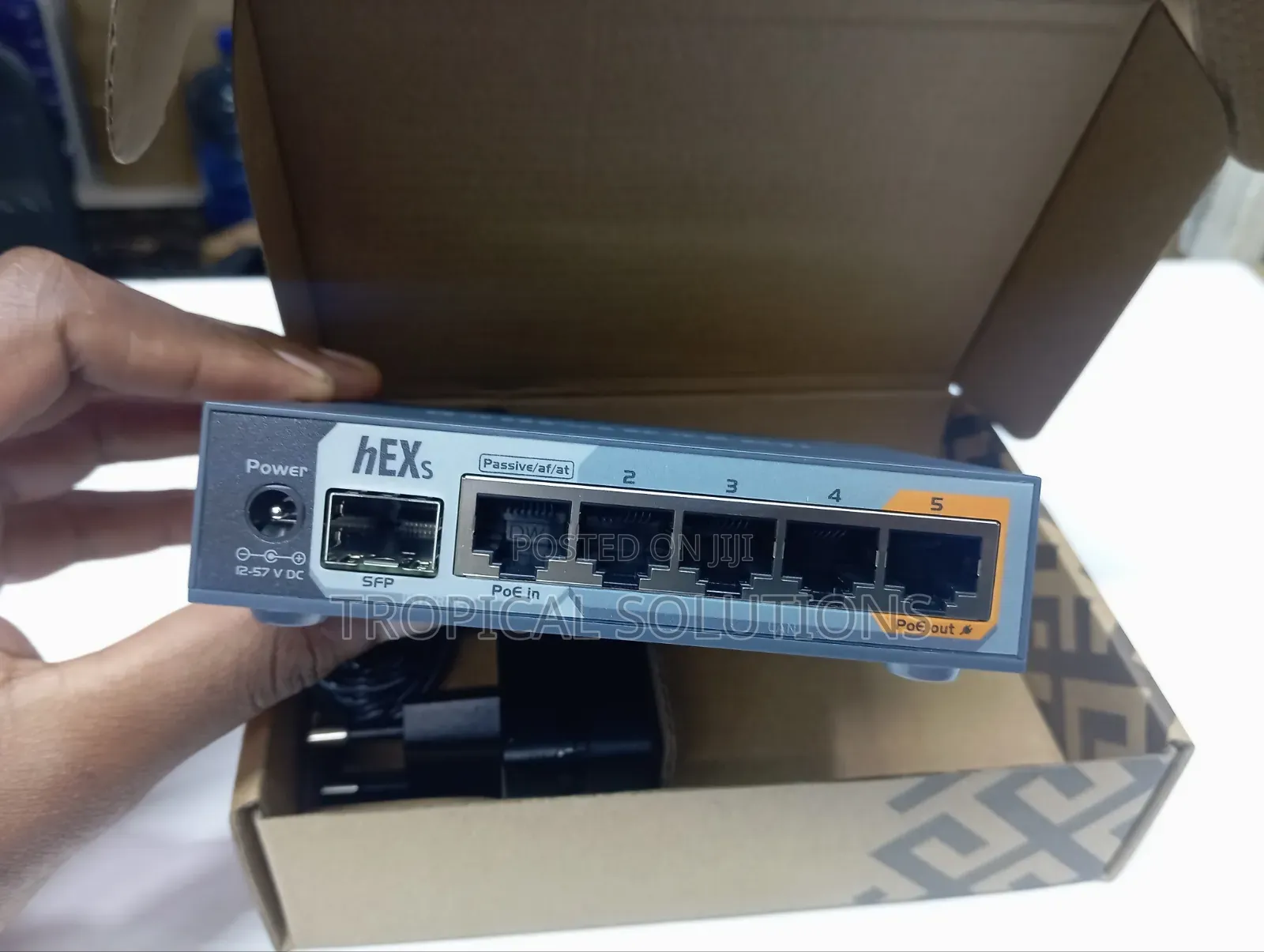 Rb760igs Mikrotik Router Hex 5 Port 760igs