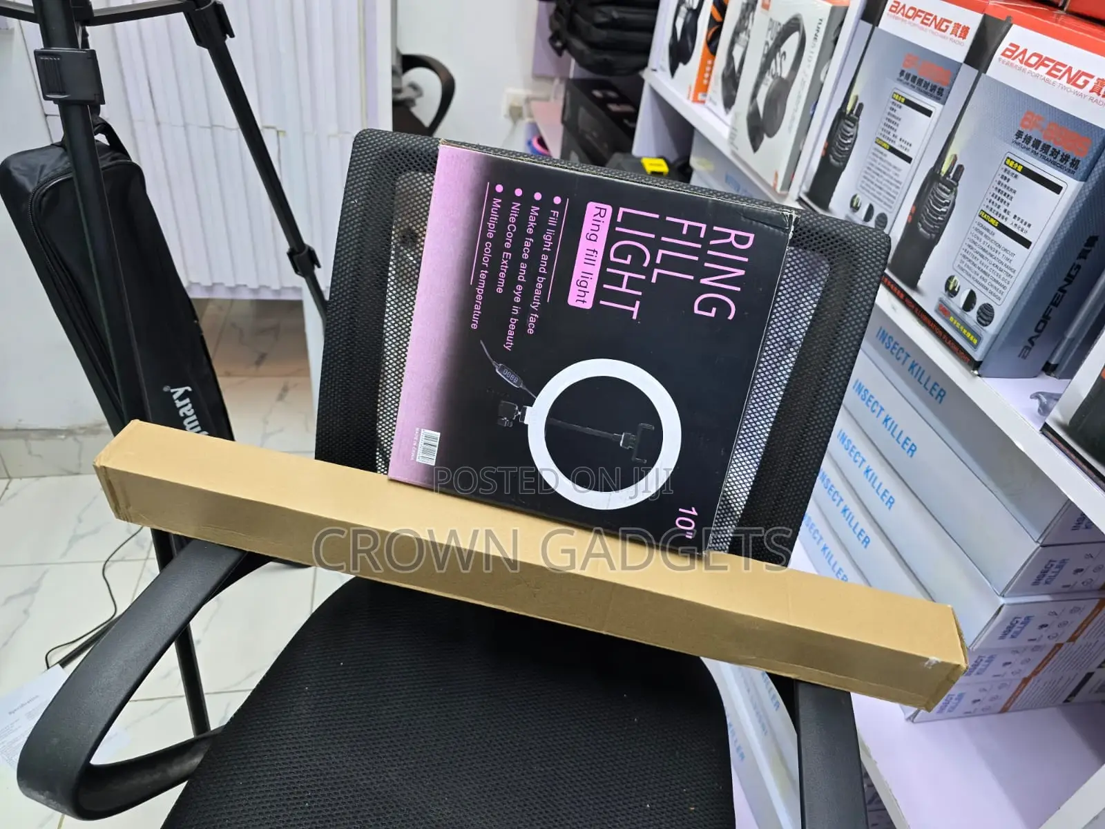 10 Inch Led Ring Fill Light Multiple Color Temperature