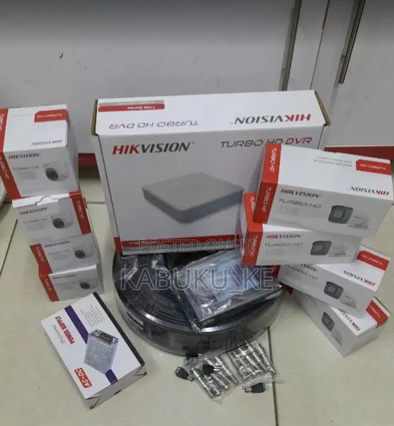 Hikvision 8 Channel Hd 1080p Full Hd CCTV Cameras Full Security Kit