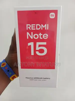 New Xiaomi Redmi Note 15 128 GB